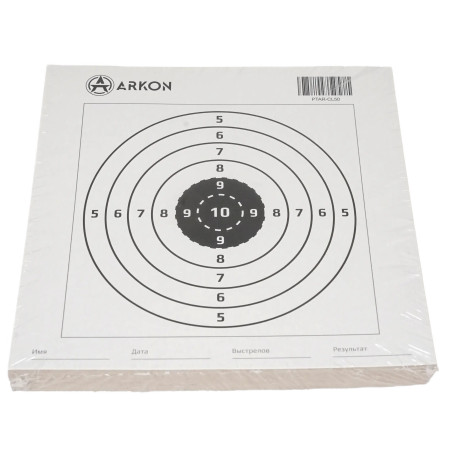 Мишень ARKON для пневматики классическая (50 шт./уп.)