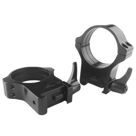 Кольца Rusan быстросъемные Weaver на 34мм H18 рычажные (050-34-18-R)