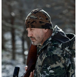 Шапка из шерсти мериноса Wild Wool Adaptive Camo