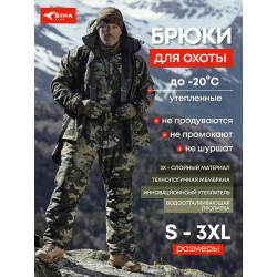 Брюки утепленные StormShield Arctis Adaptive Camo