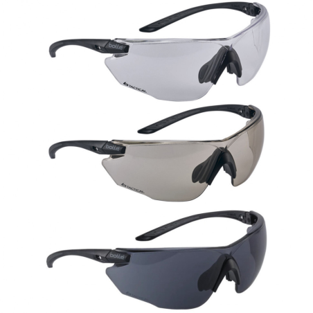 Очки баллистические Bolle Combat Kit черные (Lens: Clear + Smoke + ESP)