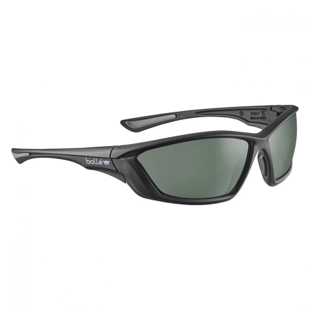 Очки баллистические поляризационные Bolle SWAT Black (Lens: Smoke Platinum Polarized)