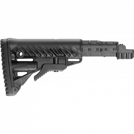 Приклад телескопический Fab Defense GLR-16 с адаптером для АК-47/АКМ/АК-74