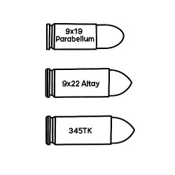 ДТКП 9х19/.345/9х22/9х22 Altay